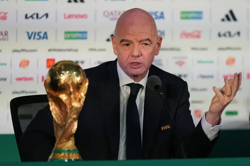 FIFA's Infantino targets critics he says spread 'hate and false rumors' about World Cup