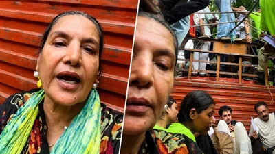 प्रदर्शनकारियों संग ट्रक में बैठीं शबाना आजमी, बिगड़ी तबीयत! CJP संसद प्रदर्शन में बुलंद की आवाज, Video