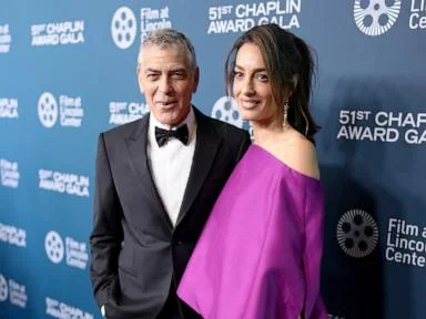 George, Amal Clooney send note to mayor while evacuating home in France amid fires