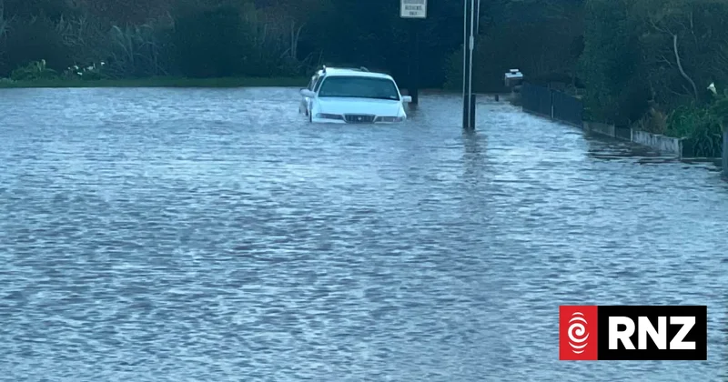 Watch: 'Cloud burst' hits Grey District, flooding homes and causing a slip