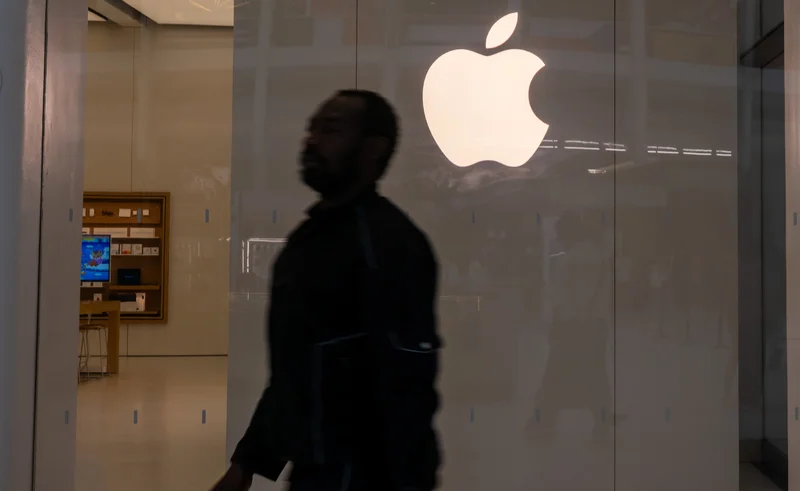 Apple options are doing something unusual into earnings