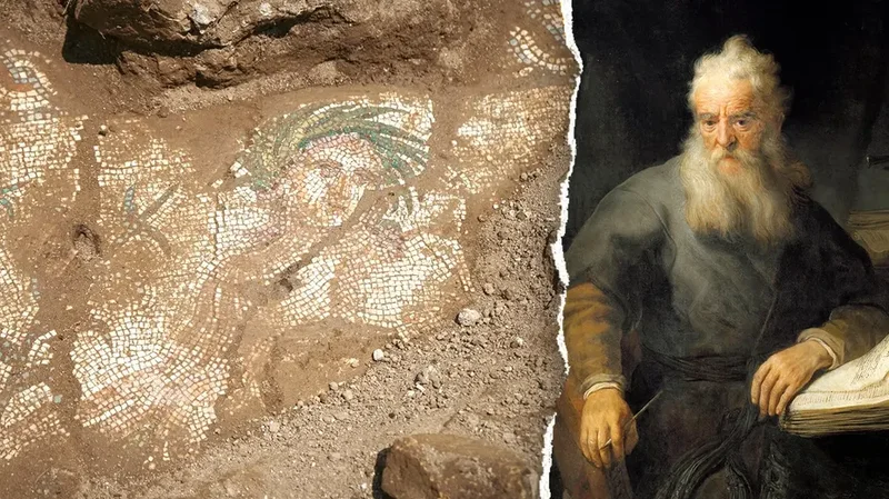 Rare pagan masterpiece emerges near where St Paul spread teachings of Christianity