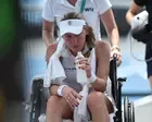 Alexandrova collapses on court during defeat as Memphis heat takes toll