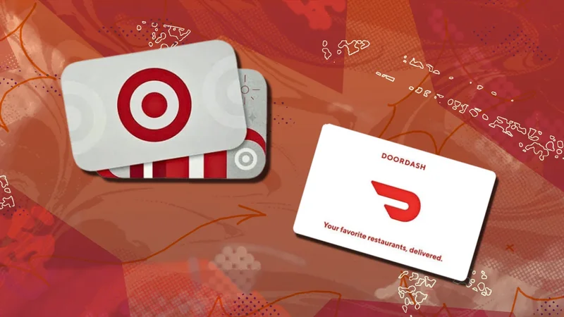 Spend $100 on DoorDash gift cards and get a free $20 Target gift card