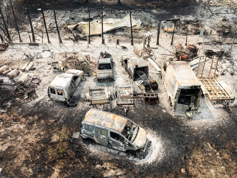 Photos: Wildfires in France drive 250,000 people from their homes