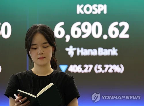 (2nd LD) Seoul stocks plummet nearly 6 pct amid escalating Mideast tensions