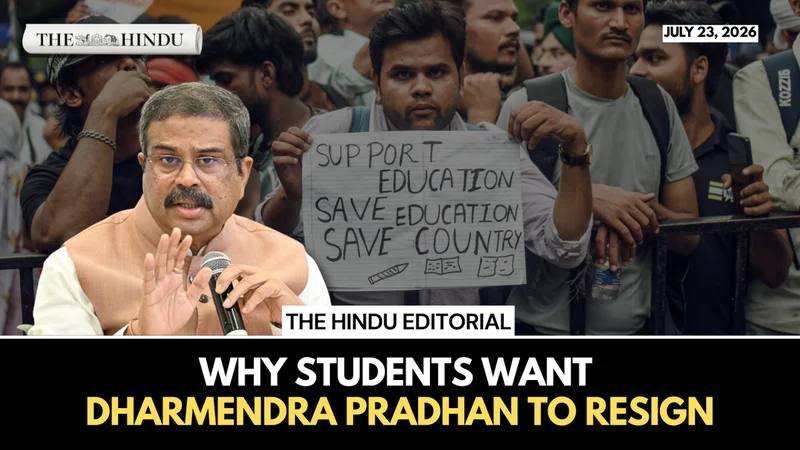 The Hindu Editorial on youth protests & violent incidents