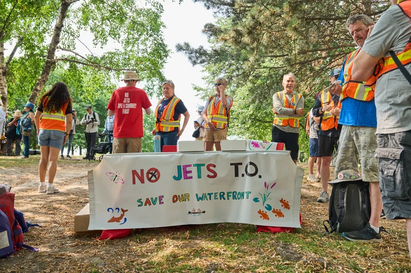 Billy Bishop jet opponents turn planned protest into celebration after Ottawa rejects expansion