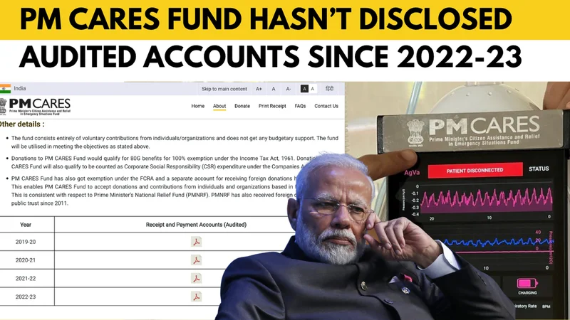 PM CARES Fund transparency under spotlight after audit gap