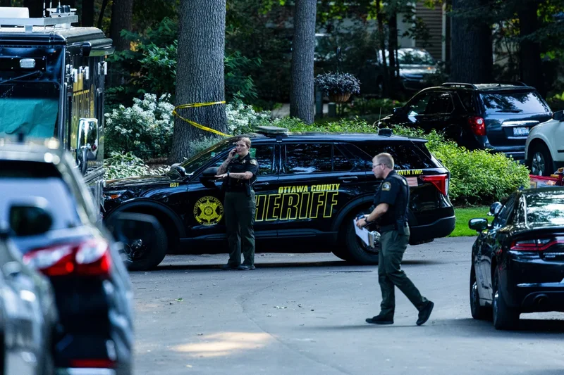 Some of eight family members, including six children, found dead in Michigan house fire had been shot: police