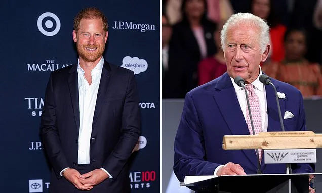 King Charles 'will offer Prince Harry a room at Buckingham Palace when he returns to the UK in the coming weeks'