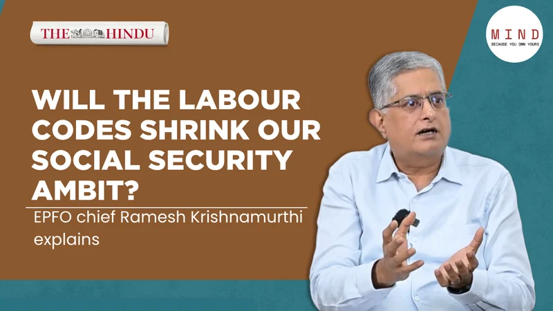 Provident Fund is the best way to save for your retirement: EPFO CEO Ramesh Krishnamurthi