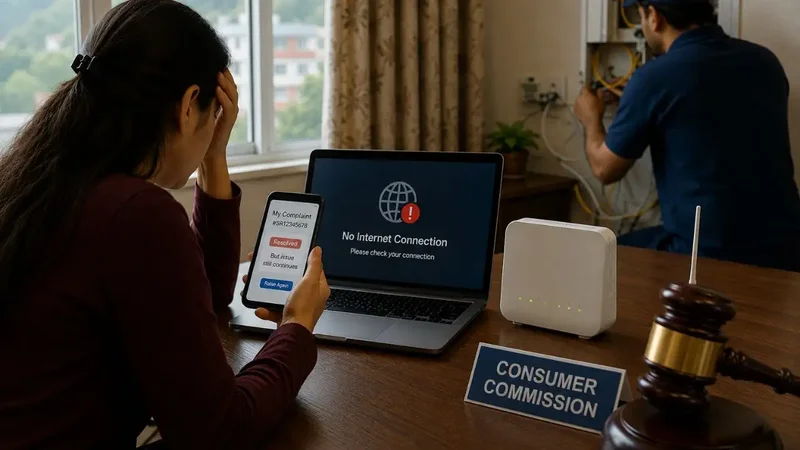 Consumer court pulls up internet provider over repeated outages, awards Rs 10K to customer