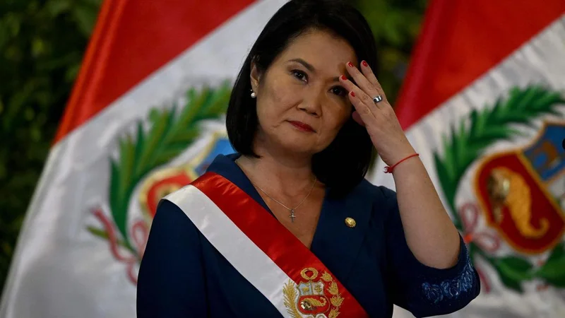Keiko Fujimori is inaugurated as Peru's President following narrow election victory