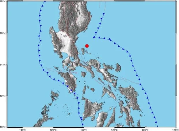 Magnitude 4.3 earthquake shakes Quezon island town