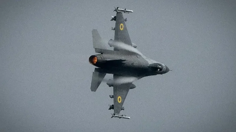 Ukraine loses F-16 during combat operations as Kyiv struggles to stop Russian missile attacks