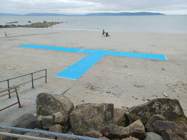 Two Galway beaches to trial wheelchair-accessible mats from next week
