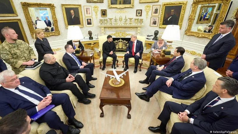 Zelenskyy visits Trump as Ukraine seeks stronger air defense