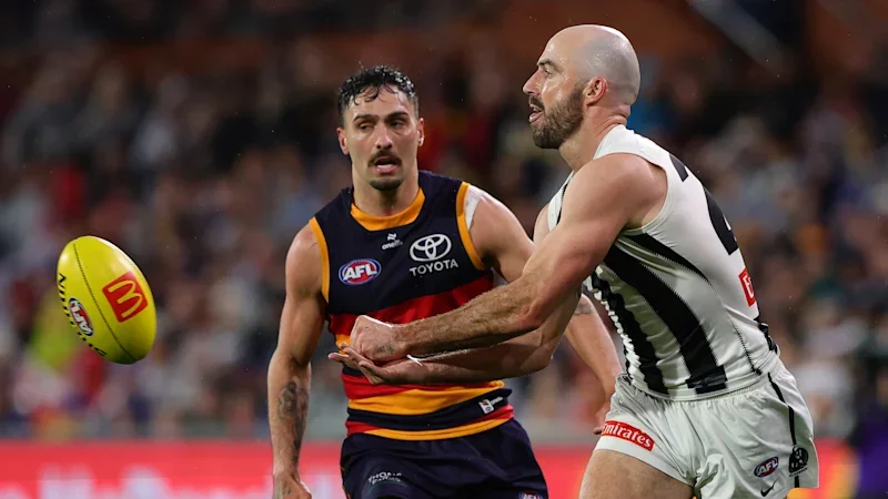 AFL LIVE: Daicos locked in as Collingwood Magpies, Adelaide Crows battle at Adelaide Oval; Tony Modra on the mend
