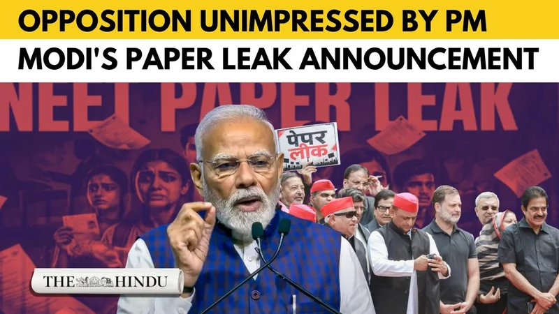PM Modi’s big move on paper leaks draws sharp opposition response