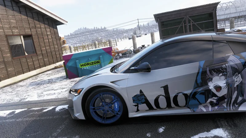 Winter Hokubu region treasure hunt location in Forza Horizon 6
