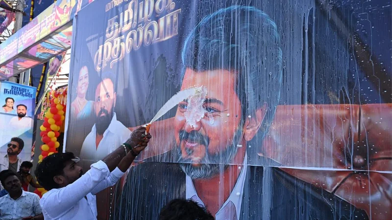 In Pictures: CM Vijay's 'Jana Nayagan' opens to fan frenzy