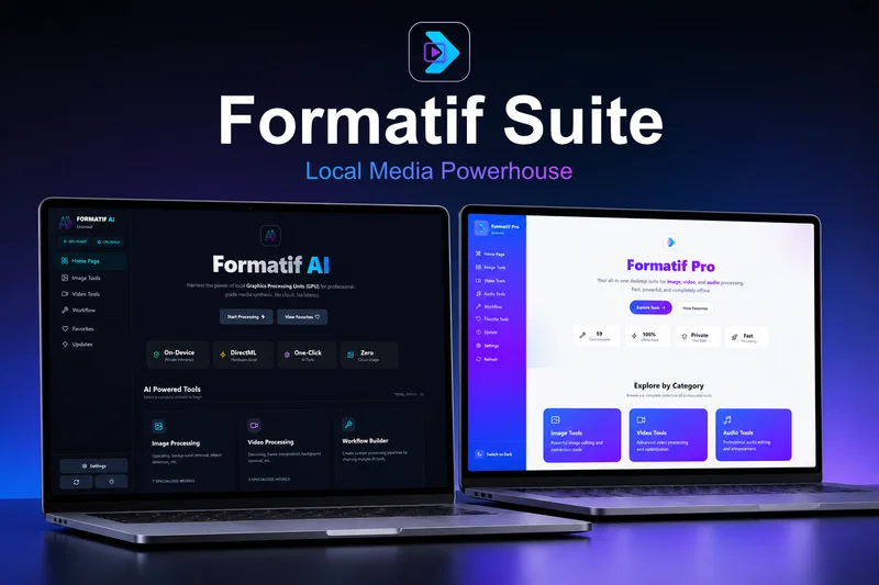 Formatif Earns a 44 Proof of Usefulness Score by Building a 100% Offline, Local-First Desktop Media Processing Suite