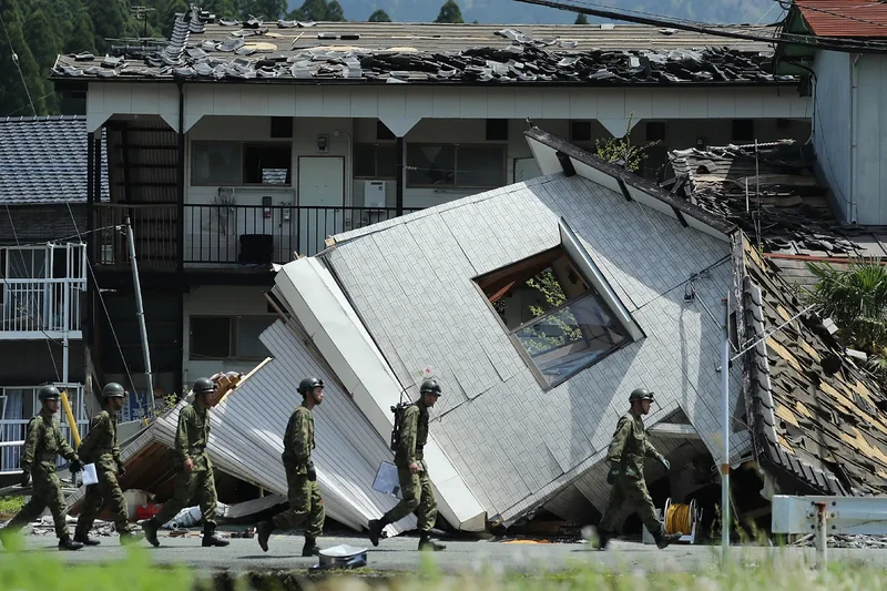 Multiple deaths in explosion at shopping centre after 6.8 earthquake hits Japan
