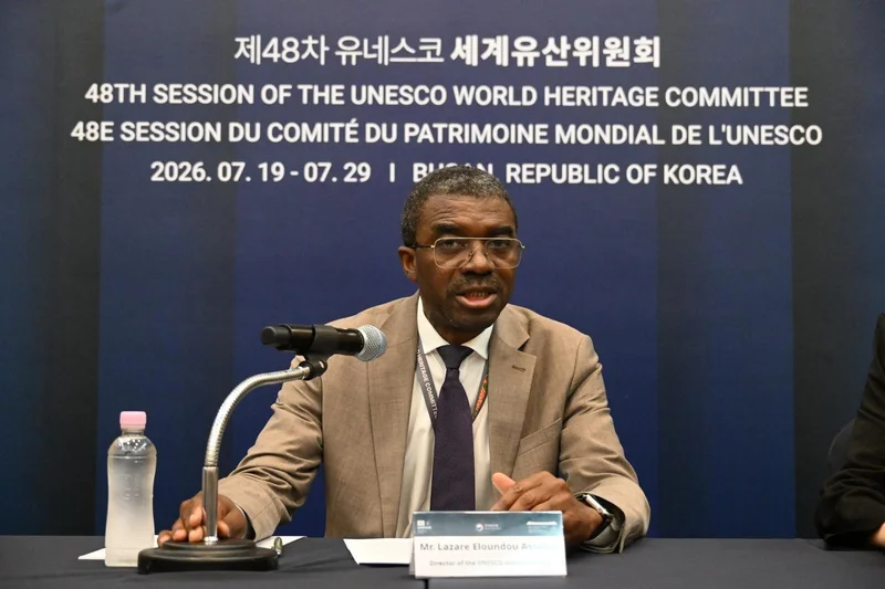 UNESCO heritage chief praises Korea's global leadership