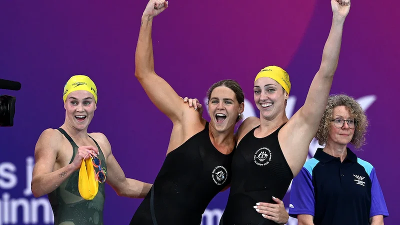 Every Australian Medal from the Glasgow Commonwealth Games so far