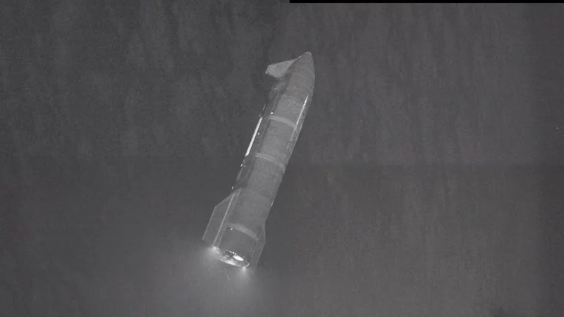 SpaceX's Starship seen in space by next-gen Starlink satellite (video)