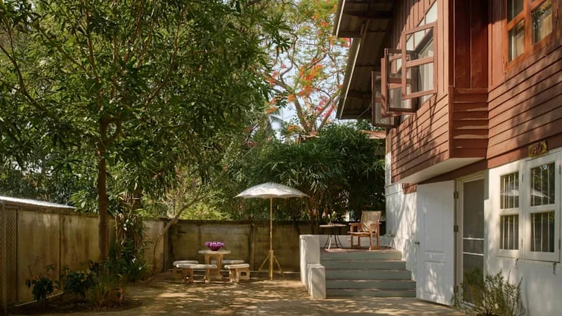 She returned to her childhood neighbourhood in Chiang Mai to restore a house from her past