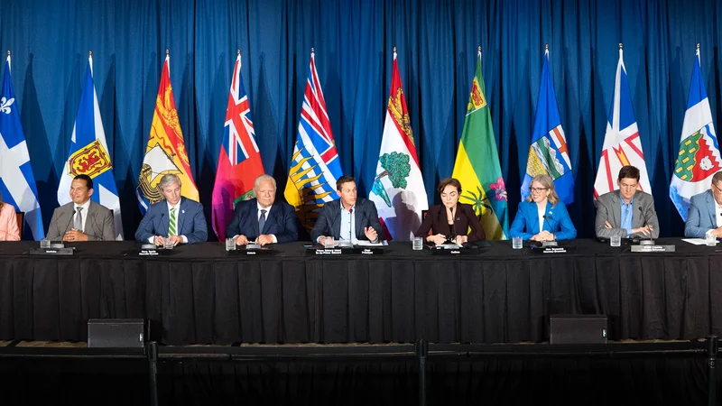 Premiers talk tariffs as annual meeting wraps