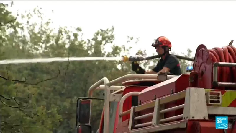 Blaze battle rages in France as wildfire stable but not contained