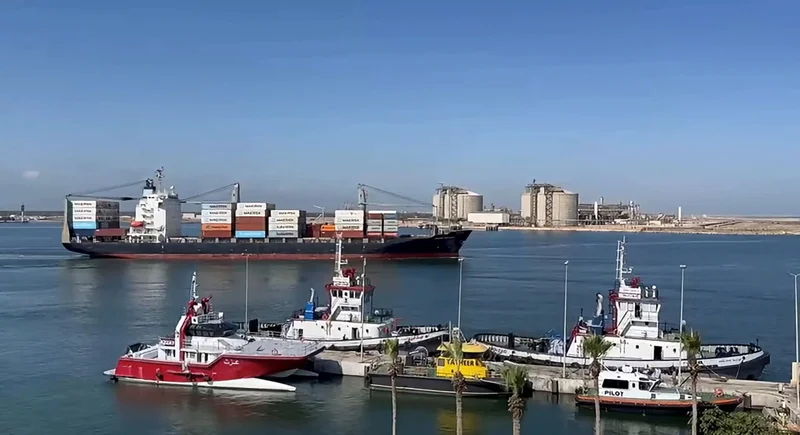 Egypt says drone hit two ships at Mediterranean port as attacks on energy infrastructure widen