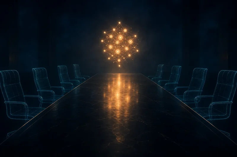 When the Code Becomes the CEO: Why Your Next Manager Might Be a Decentralized Agentic Loop