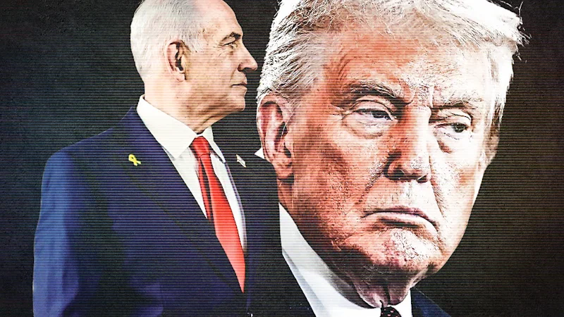 Netanyahu lands in Washington to tackle Trump with one thing on both of their minds