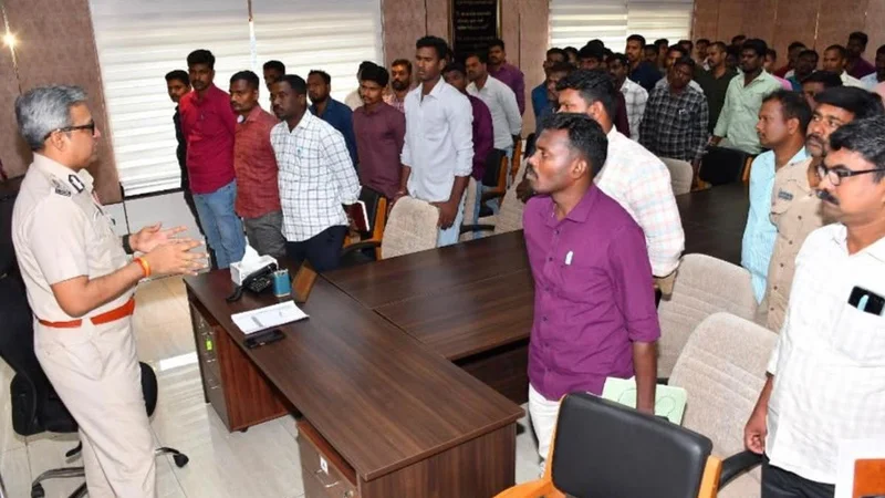 Tambaram Police arrest 412 suspects in month-long anti-narcotics drive