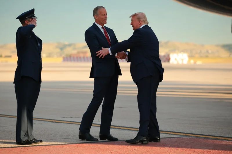 Trump pressures Senate leader Thune over voter ID with dire warning: ‘Losing & Death’