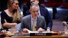 US walks out of UN Security Council meeting during France's remarks