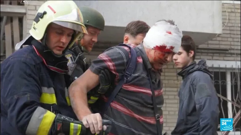 Russian strikes kill at least 8, wound dozens across Ukraine