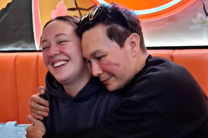 Baron Geisler bonds with daughter Sophia, mum on wife’s ‘drug rehab’ remark