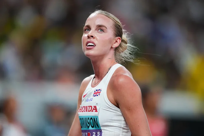 Why is Keely Hodgkinson not competing at Commonwealth Games?