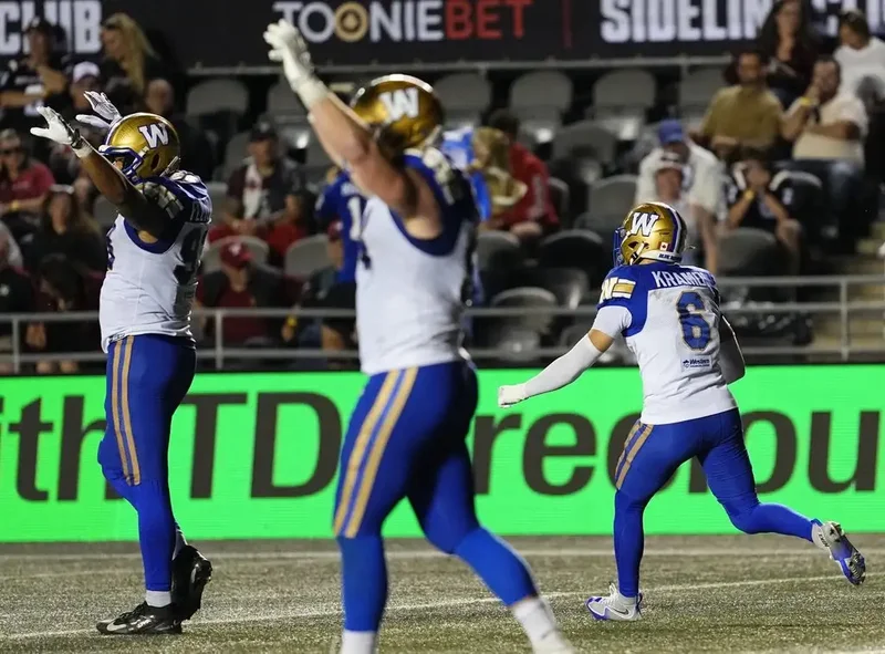 No Collaros or Kramdi for Winnipeg Blue Bombers matchup against Stampeders