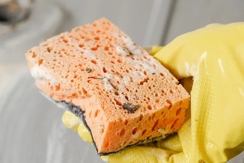 The harmful bugs thriving in your kitchen sponge – and how often you should replace it