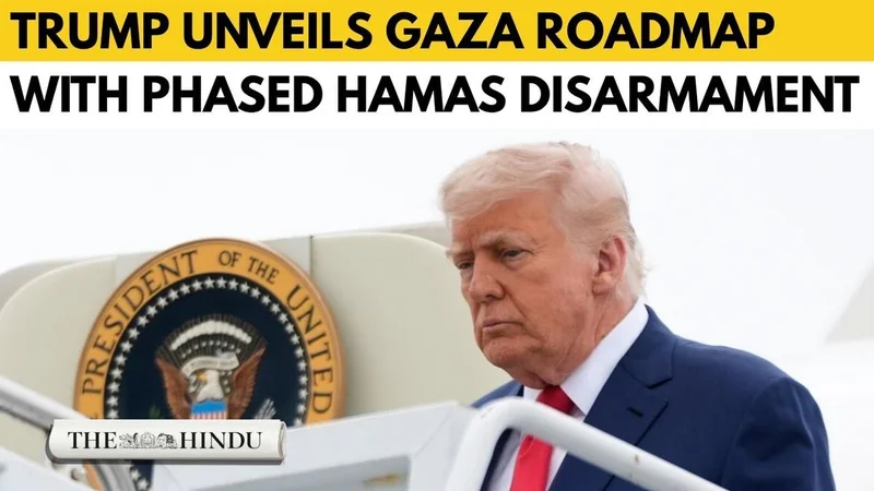 Watch: Trump announces deal for ‘complete disarmament’ of Hamas