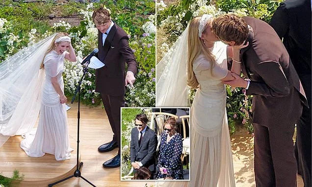 Emma Roberts wows in stunning gown as she weds Cody John in Idaho ceremony attended by superstar aunt Julia