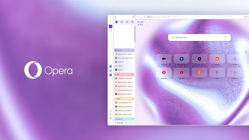 Opera One Browser Adds Vertical Tabs - Should Safari Follow?