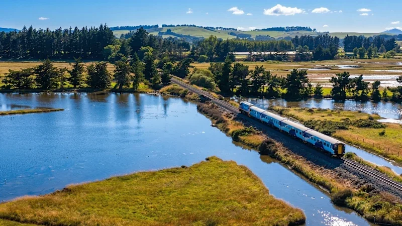 It’s not luxurious, but this new train journey is a feast for the eyes