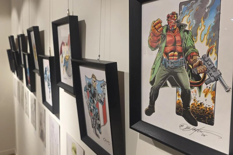 Comic book characters take over Namdaemun's Alpha Gallery